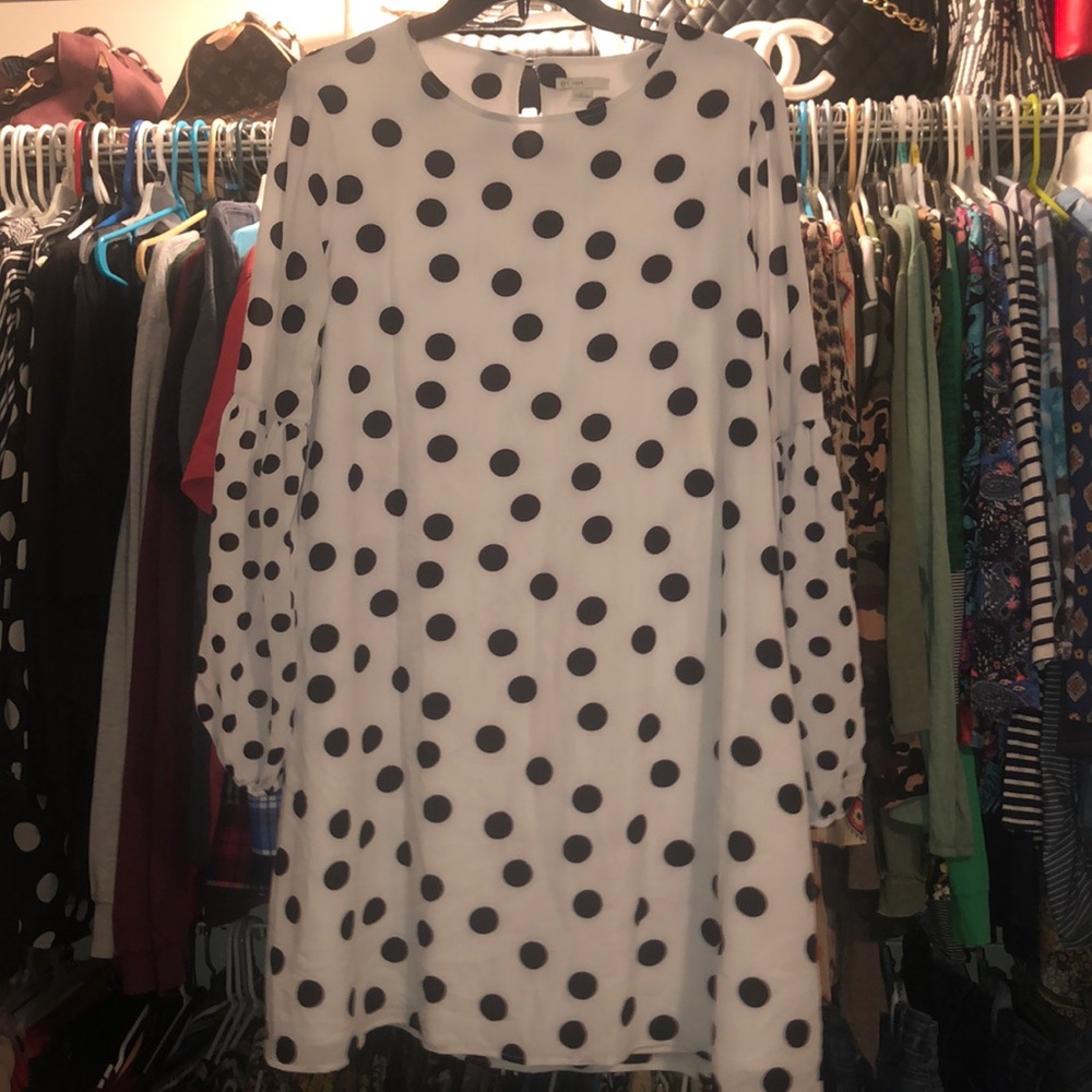 Polka dot tunic